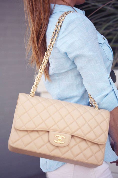 apricot chanel bag